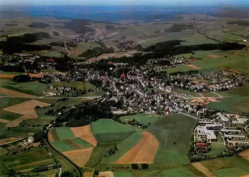 AK / Ansichtskarte  Bad_Steben Fliegeraufnahme mit Stahl Moor und Radiumbad