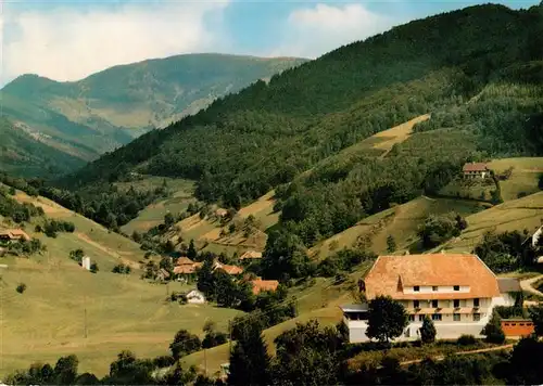 AK / Ansichtskarte  Buerchau Berggasthof Pension Sonnhalde