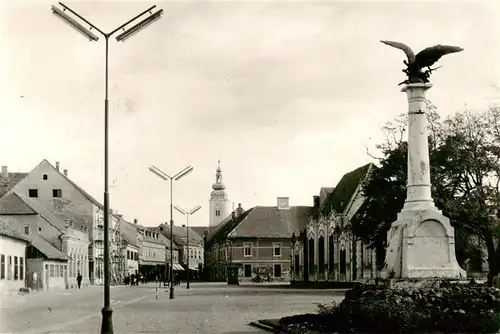 AK / Ansichtskarte  Cakovice Stadtplatz