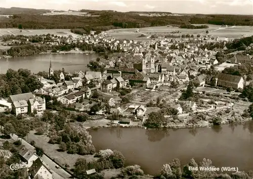 AK / Ansichtskarte  Bad_Waldsee Fliegeraufnahme