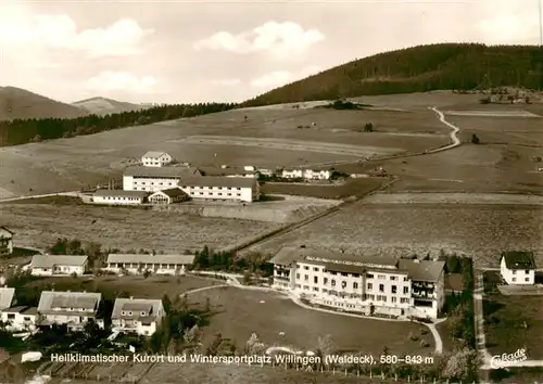 AK / Ansichtskarte  Willingen_Sauerland Fliegeraufnahme