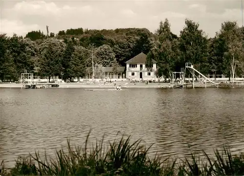 AK / Ansichtskarte  Bad_Waldsee Strandbad Cafe