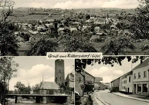 AK / Ansichtskarte  Rittersdorf_Eifel Panorama Teilansichten