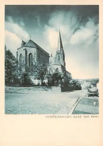 AK / Ansichtskarte  Uchtelfangen_Saar Kath Kirche