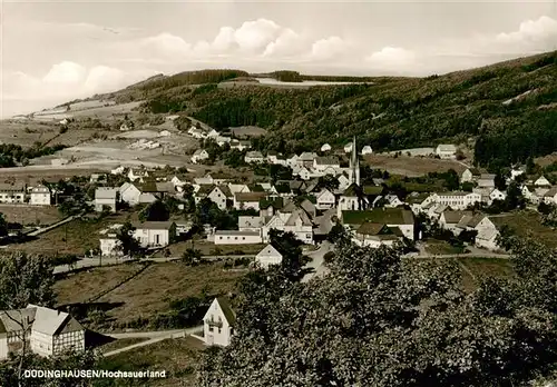 AK / Ansichtskarte  Duedinghausen_Medebach Fliegeraufnahme