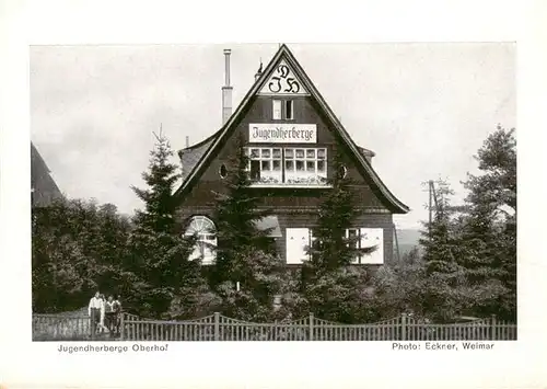 AK / Ansichtskarte  Oberhof__Thueringen Jugendherberge Oberhof