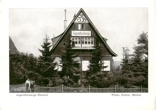 AK / Ansichtskarte  Oberhof__Thueringen Jugendherberge Oberhof