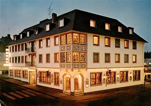 AK / Ansichtskarte  Ruedesheim_am_Rhein Hotel Ruedesheimer Hof