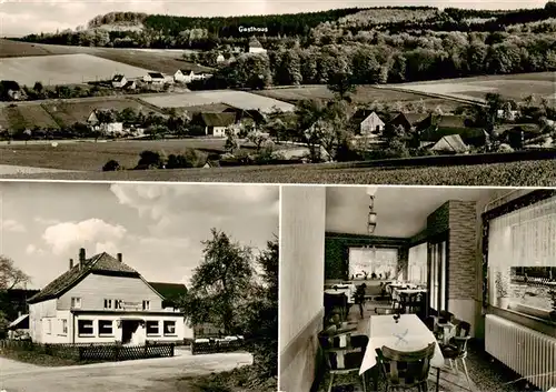 AK / Ansichtskarte 73908883 Laatzen_Hannover Panorama Gaststaette Pension Zum gruenen Jaeger Gaststube