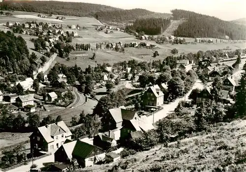 AK / Ansichtskarte  Rittersgruen Unterer Ortsteil Panorama