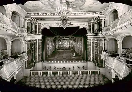 AK / Ansichtskarte 73908988 Schwetzingen Rokoko Theater