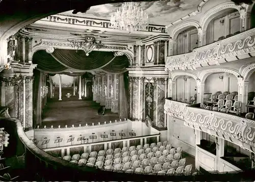 AK / Ansichtskarte  Schwetzingen Rokoko Theater