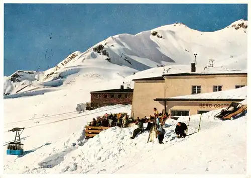 AK / Ansichtskarte 73908995 Nebelhornbahn Bergstation mit Nebelhorn