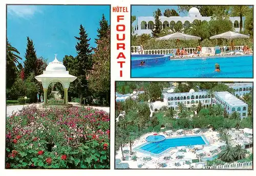 AK / Ansichtskarte 73909012 Hammamet_Tunesie Hotel Fourati Pools