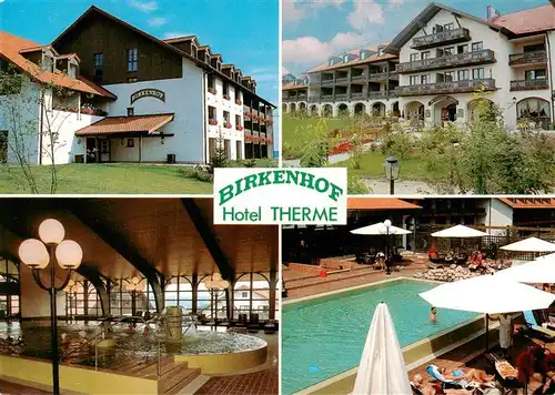 AK / Ansichtskarte 73909016 Bad_Griesbach_Rottal Hotel Therme Hallenbad Pool