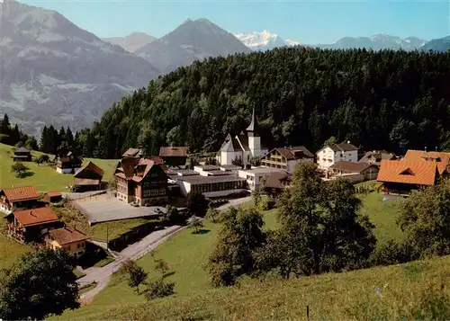 AK / Ansichtskarte  Stalden_OW Panorama mit Wetterhorn