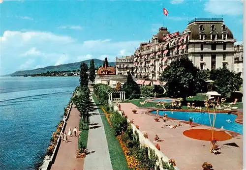AK / Ansichtskarte  Montreux__VD Hotel Eden Promenade