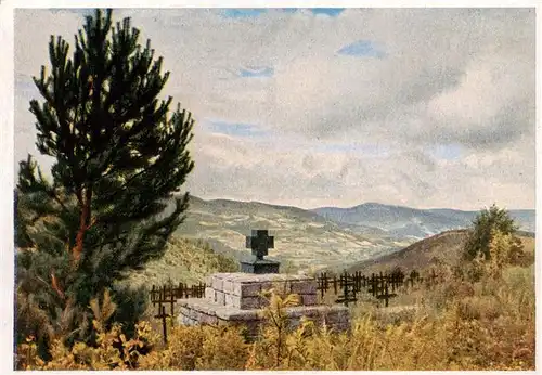 AK / Ansichtskarte  Hohrod_68_Haut_Rhin_Alsace Deutsche Kriegsgraeber Gedenkstaette