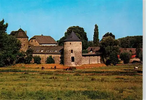 AK / Ansichtskarte  Ratingen Wasserburg Haus zum Haus