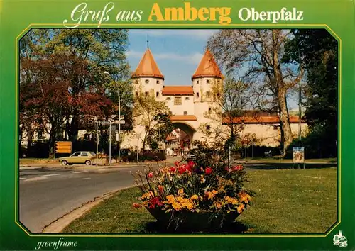 AK / Ansichtskarte  Amberg_Oberpfalz Nabburger Tor