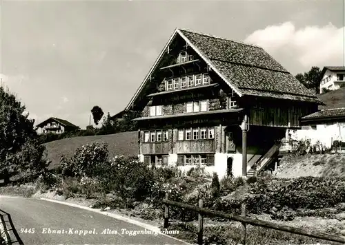 AK / Ansichtskarte  Ebnat-Kappel_SG Altes Toggenburgerhaus