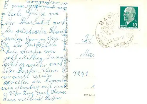 AK / Ansichtskarte  Rathewalde Mittags Gasthaus Gastraeume