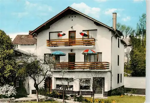 AK / Ansichtskarte  Edelsberg_Weinbach_Hessen Pension und Gaststaette Zum Brunnen