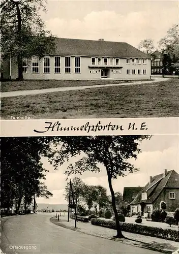 AK / Ansichtskarte  Himmelpforten_Niederelbe_Stade Turnhalle Ortsausgang