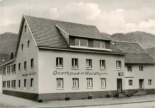 AK / Ansichtskarte  Oberwinden_Elztal Gasthaus zum Waldhorn