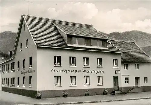 AK / Ansichtskarte 73909176 Oberwinden_Elztal Gasthaus zum Waldhorn
