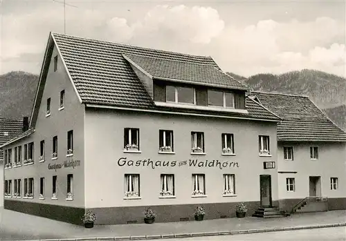 AK / Ansichtskarte  Oberwinden_Elztal Gasthaus zum Waldhorn