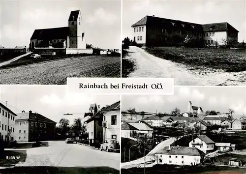 AK / Ansichtskarte 73909190 Rainbach_Innkreis_Oberoesterreich_AT Kirche Ortspartien