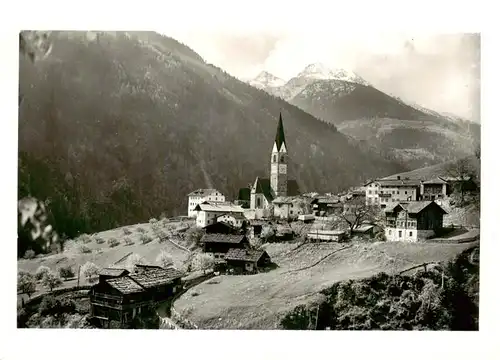 AK / Ansichtskarte  St_Pankraz_San_Pancrazio_Ultental_IT Panorama mit Kirche