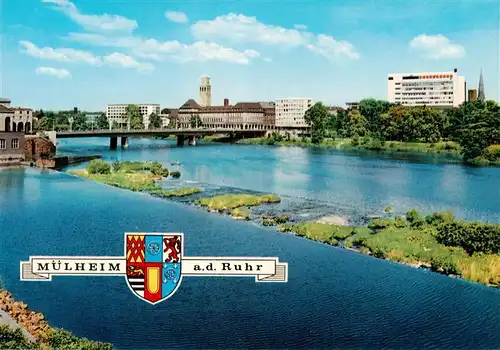 AK / Ansichtskarte  Muelheim__Ruhr Schlossbruecke