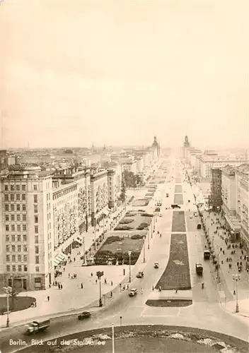 AK / Ansichtskarte  Berlin Stalinallee