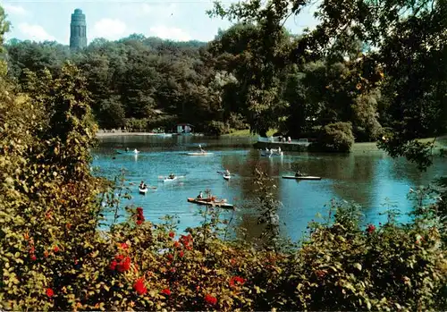 AK / Ansichtskarte  Bochum Stadtpark und Bismarckturm