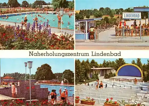 AK / Ansichtskarte 73909493 Pasewalk_Mecklenburg_Vorpommern Naherholungszentrum Lindenbad Teilansichten Musikpavillon