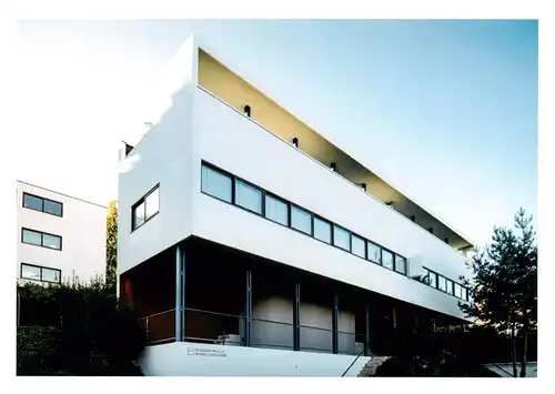 AK / Ansichtskarte  Dessau-Rosslau Bauhaus 100  Doppelhaus Weissenhof Siedlung