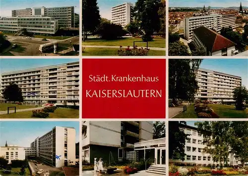 AK / Ansichtskarte 73909519 Kaiserslautern Staedt Krankenhaus Teilansichten