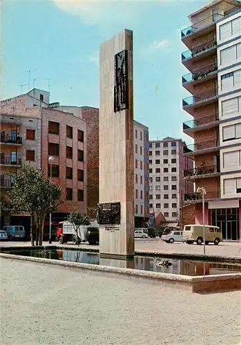 AK / Ansichtskarte 73909527 Lerida_Cataluna_ES Brunnen Monument