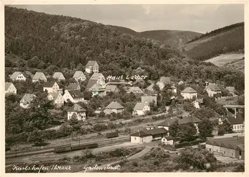 AK / Ansichtskarte  Karlshafen_Bad Gartenstadt Haus Lacher