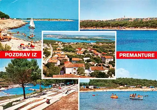 AK / Ansichtskarte  Premantura_Medulin_Pula_Croatia Strandpartien Panorama 