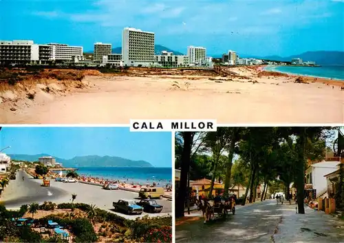 AK / Ansichtskarte 73909562 Cala_Millor_Mallorca Strandpartien Promenade Allee