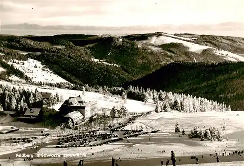 AK / Ansichtskarte  Feldberg_1450m_Schwarzwald Fliegeraufnahme