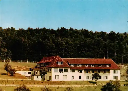 AK / Ansichtskarte  Bad_Mergentheim Kurhotel Am Hexenkreuz