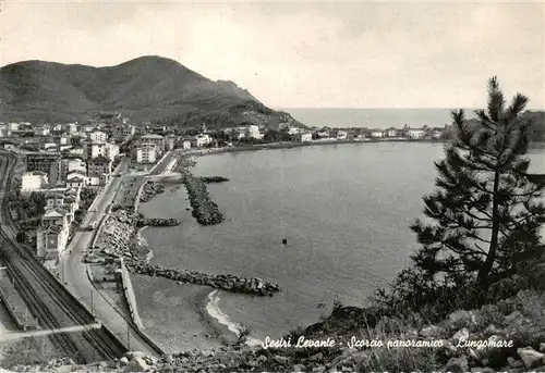 AK / Ansichtskarte  Sestri_Levante_Liguria_IT Scorcio panoramico Lungomare