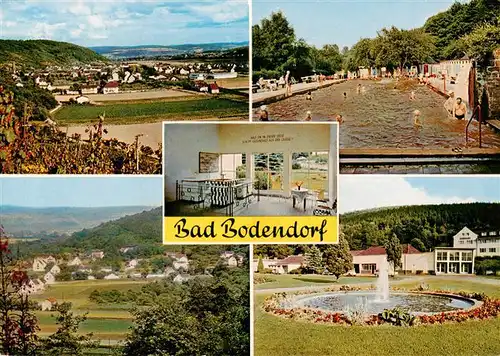 AK / Ansichtskarte 73909631 Bad_Bodendorf_Sinzig Panorama Schwimmbad Brunnen Trinkquelle