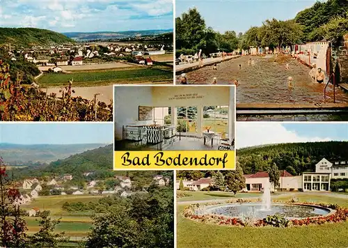 AK / Ansichtskarte  Bad_Bodendorf_Sinzig Panorama Schwimmbad Brunnen Trinkquelle