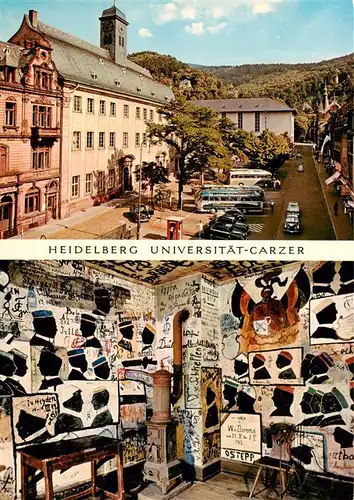 AK / Ansichtskarte 73909652 Heidelberg__Neckar Universitaet Carzer