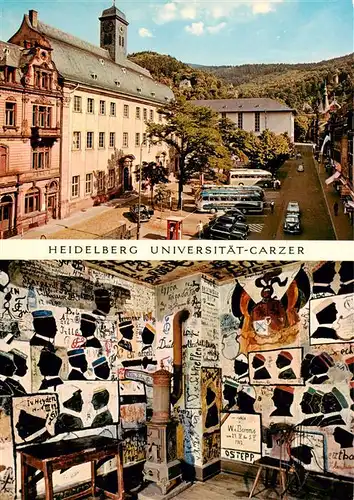 AK / Ansichtskarte  Heidelberg__Neckar Universitaet Carzer